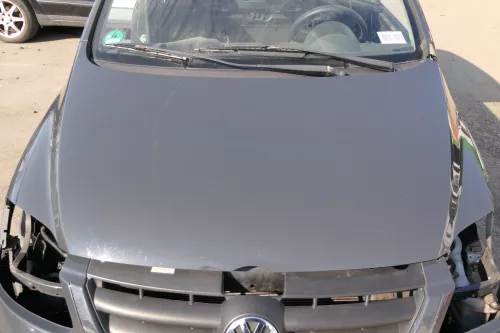 VW Fox 5Z Motorhaube Klappe vorn vorne grau LI7F urbangrau