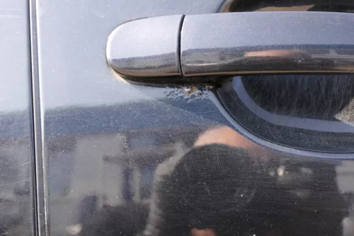 Skoda Octavia 1Z Kombi+Limo Tür vorne rechts Beifahrertür schwarz LF9R (125275)