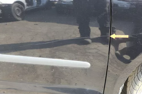 VW Golf Plus 5M Tür vorne rechts Beifahrertür schwarz L041 uni (125335)