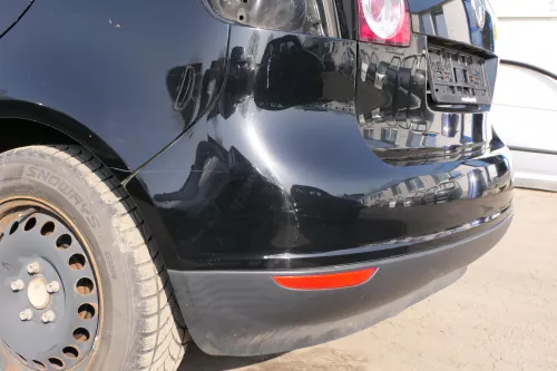 VW Golf 5 Plus 5M1 V Stoßstange hinten Heckstoßstange Stoßfänger schwarz L041 (125339)