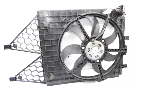 VW Polo 6R Kühler Lüfter Kühlerlüfter 6R0959455E 6Q0959455AD mit Zarge