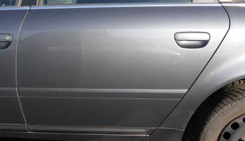 Audi A6 4B C5 Tür Türblatt hinten links grau LX7Z