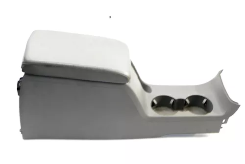 VW Passat 3BG Mittelarmlehne Armlehne Fach Lehne Mittelkonsole Leder grau (125730)