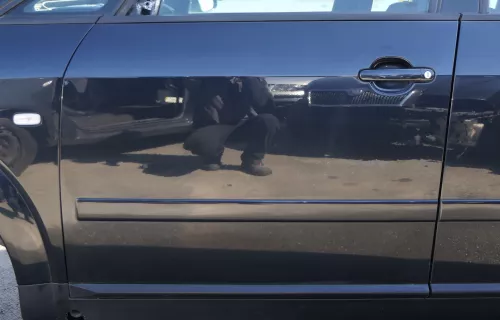 Audi A2 8Z Tür nu das Türblatt vorne links blau LZ5Q - ohne Anbauteile