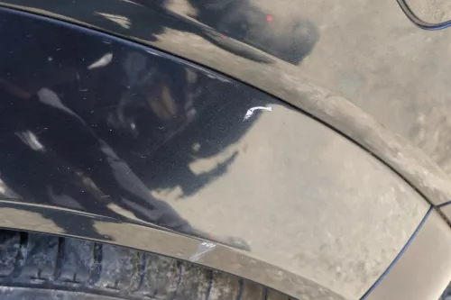 Audi A2 8Z Kotflügel Abdeckung Verbreiterung Radabdeckung hinten links blau LZ5Q (125849)