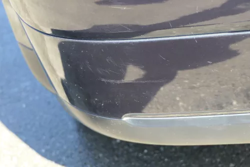 Audi A2 8Z Stoßstange hinten Heckstoßstange blau LZ5Q (125851)