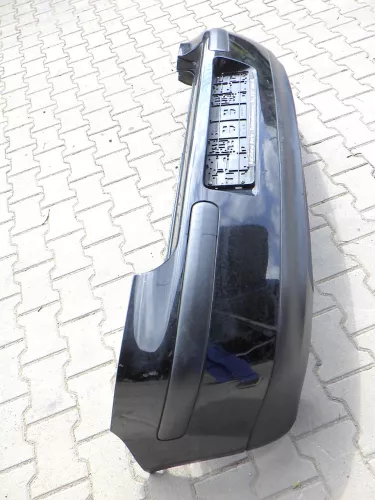 VW Golf 4 Limousine Stoßstange hinten Heckstoßstange Stoßfänger schwarz L041 uni (125938)