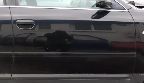 Audi A6 4B C5 Tür Türblatt vorne rechts Beifahrertür schwarz LY9B brilliantschwa