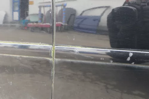 Audi A6 4B C5 Tür Türblatt vorne rechts Beifahrertür schwarz LY9B brilliantschwa (126062)