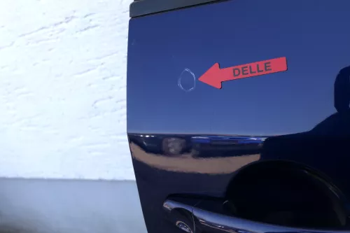 VW Touran 1T3 1T Tür hinten rechts Beifahrerseite blau LB5N indigoblau blau (126510)