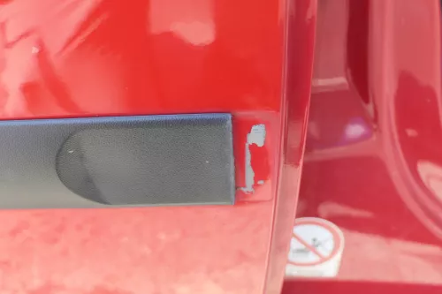 Seat Ibiza 6L Tür 4/5-Türer hinten rechts rot LS3H - ohne Anbauteile (126638)