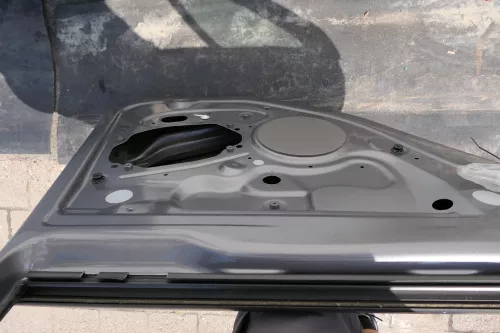 VW Golf 5 V 1K Tür Türrahmen hinten links 4/5-Türer grau LA7T unites grey (127424)