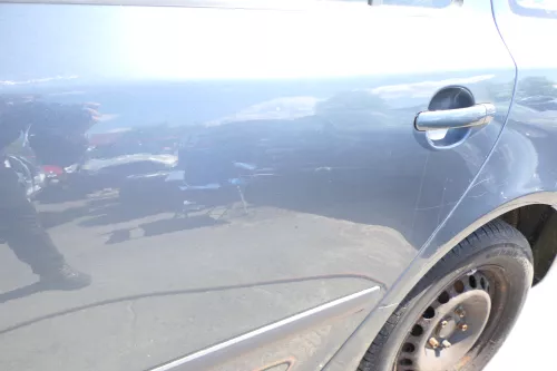 Skoda Octavia 1Z Kombi Tür hinten links grau LF7V graphitgrau (ohneAnbauteile) (127622)