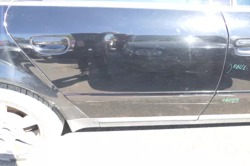 Audi A6 4B C5 Tür Türblatt hinten rechts schwarz LY9B brilliantschwarz