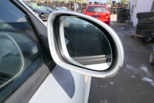 VW Passat 3BG elektrischer Spiegel Außenspiegel rechts silber grau LA7W Blinker (127664)