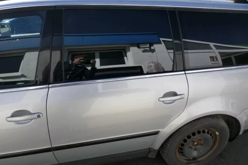 VW Passat 3B 3BG Kombi Variant Tür hinten links silber LA7W reflexsilber