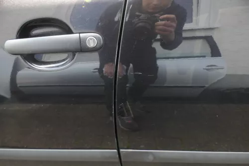 Seat Ibiza 6L Tür 4/5-Türer hinten links schwarz LC9Z - ohne Anbauteile (127714)