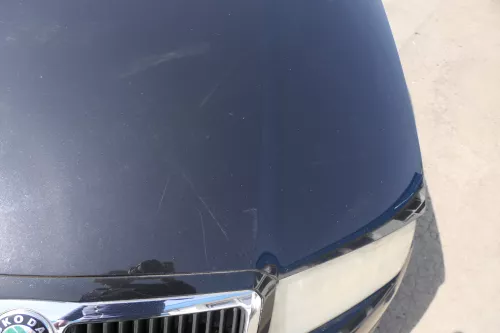 Skoda Fabia 6Y Motorhaube KLappe vorne schwarz LF9R  OHNE Grill (127775)