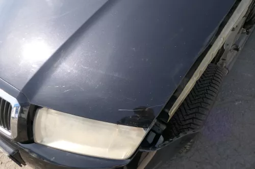 Skoda Fabia 6Y Motorhaube KLappe vorne schwarz LF9R  OHNE Grill (127775)