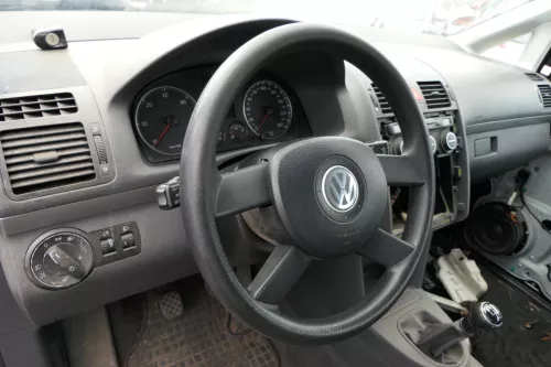 VW Polo 9N 9N3 Touran Fox Lenkrad 4-Speichen 1T0419091C für Airbag (127968)