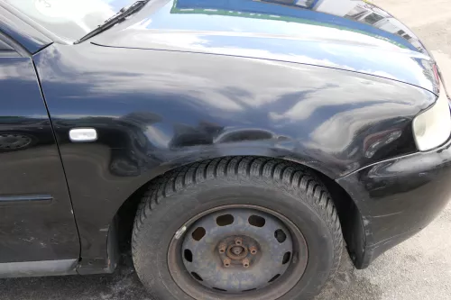 Audi A3 8L Kotflügel vorne rechts schwarz LY9B (ab ca. MItte 1999) Facelfit