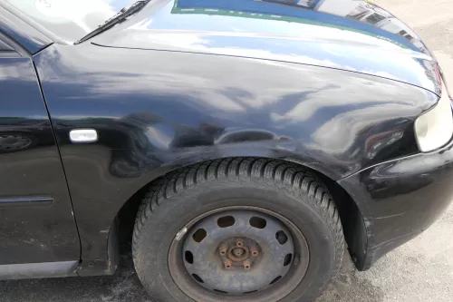 Audi A3 8L Kotflügel vorne rechts schwarz LY9B (ab ca. MItte 1999) Facelfit