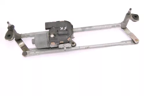VW Eos Wischermotor Motor Scheibenwischer vorne Gestänge Aufnahme 5K1955119