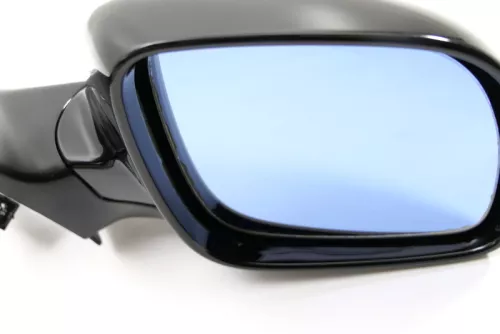 Audi A3 8L elektrischer Spiegel Außenspiegel rechts Glas schwarz LY9B Facelift 4 (128605)