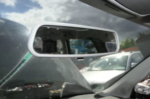 Audi A3 8P Spiegel Innenspiegel grau 8D0857511A (128710)