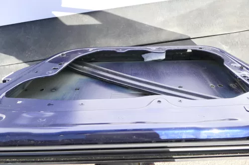 VW Touran 1T 1T3 Tür vorne rechts Beifahrertür blau LB5N indigoblau (128715)