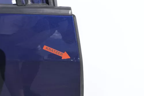 VW Touran 1T 1T3 Tür vorne rechts Beifahrertür blau LB5N indigoblau (128715)