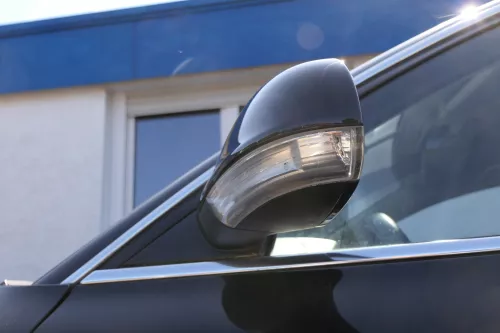 VW Passat 3BG elektrischer Spiegel Außenspiegel links schwarz LC9Z Blinker (128758)