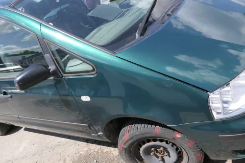 VW Sharan Kotflügel rechts vorne grün LC6M 2000-2009 Facelift (128768)