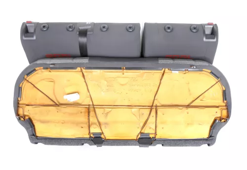 VW Golf 5 V Sitz Sitze hinten Rückbank Rücksitzbank 3 Punkt Lehne anthrazit Goal (128813)