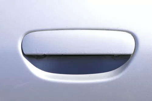 Audi A4 B5 Tür nur Türblatt vorne rechts silber LY7W - Facelift (128856)