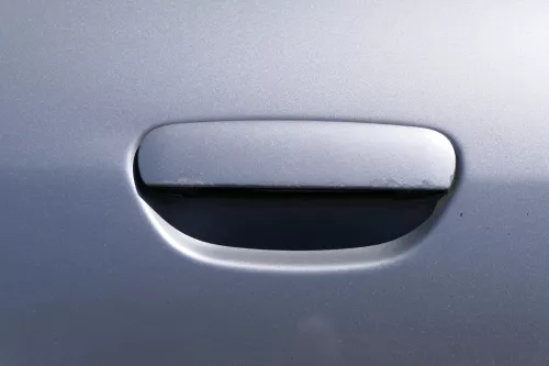 Audi A4 B5 Tür nur Türblatt hinten rechts silber LY7W - Facelift (128858)