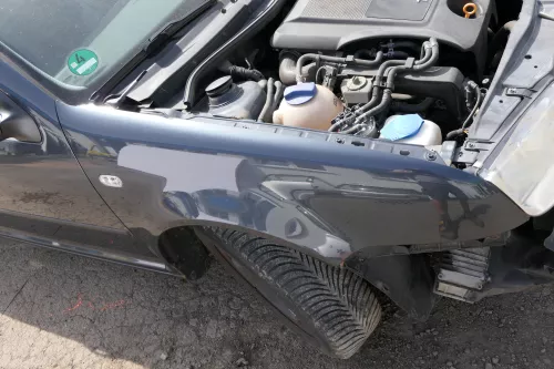 VW Bora Kotflügel vorne rechts grün grau LC7V (128932)