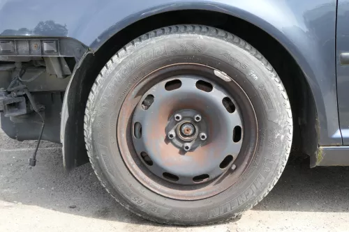 4x VW Golf 4 Bora 195/65 R15 91T Winterreifen M+S Reifen 6jx15H2 ET38  ca. 7-8mm (128941)