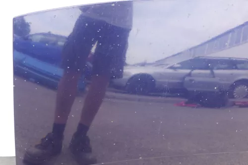 VW Sharan 7M Motorhaube Klappe Haube vorn vorne blau LB5N bis ca.Ende1999 (128952)