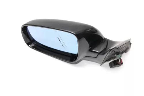 Audi A4 B5 Spiegel Außenspiegel links elektrisch schwarz LY9B bis ca. 1999