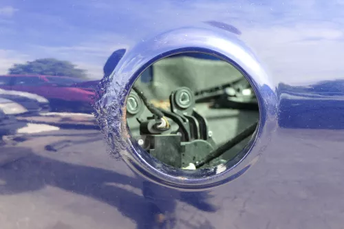 VW Golf 5 V Heckklappe hinten Kofferraumklappe mit Scheibe blau LD5Q Spoiler (129116)