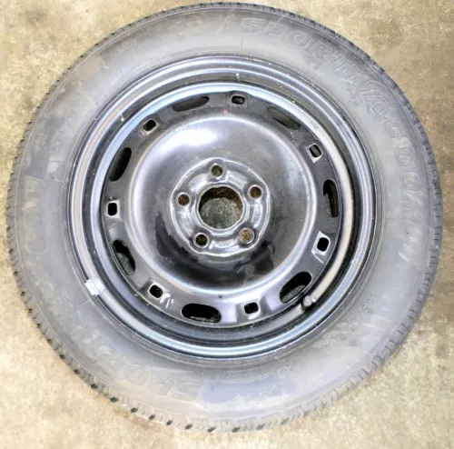 VW Polo 6R 6C Ersatzrad Ersatzreifen Notreifen 185/60 R14 Zoll (kein Notrad!)