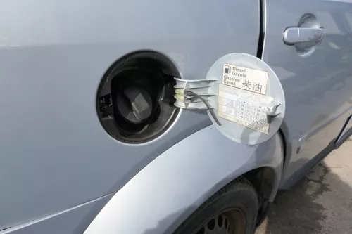 Audi A2 8Z Tankdeckel Klappe Tankklappe Deckel Tank LY7R blau türkis grün krista (129259)