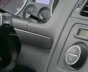 VW Touran Armaturenbrett Verkleidung Klappe Abdeckung Dekor silber (129303)