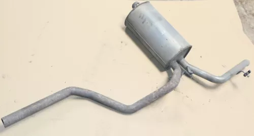 Audi A2 8Z Auspuff hinten Endschalldämpfer TDI AMF 55kw 75PS