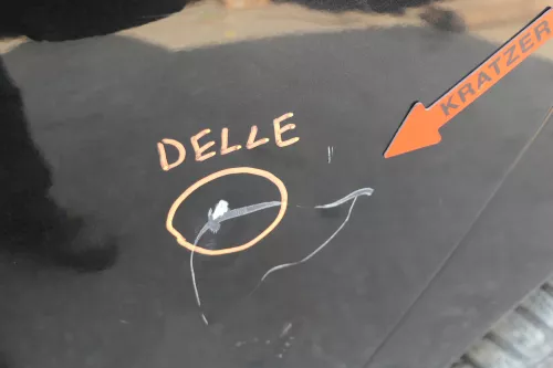 VW Sharan 7M Ford Galaxy Tür links hinten schwarz LC9Z metal ab Bj.2000 Facelift (129442)