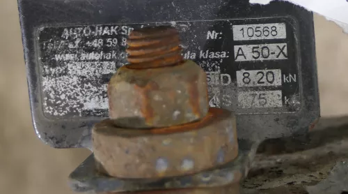 Audi A6 4B feste starr starre Anhängerkupplung Anhängekupplung Auto-Hak (129480)