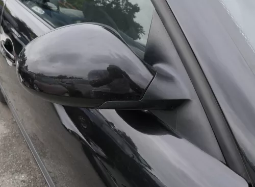 Seat Ibiza 6L elektrischer beheizter Spiegel Außenspiegel rechts schwarz LC9Z (129512)