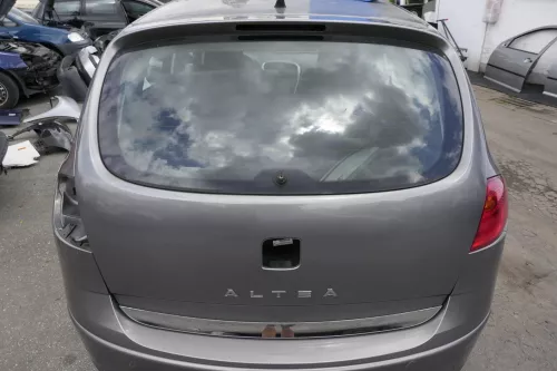 Seat Altea 5P Heckklappe mit Scheibe Klappe hinten grau LS7U schattengrau (129593)