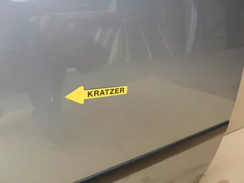 VW Golf 4 Limousine Tür hinten rechts grau blau LD7V summerblue (KEINkombi) (129621)